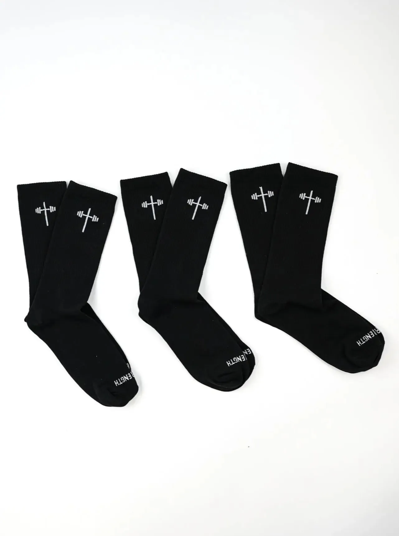 HolStrength Crew Socks (3 Pair)