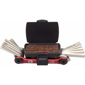 M20 Bike Multi-Tool - Matte Black/Red